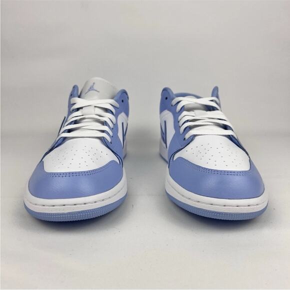 Nike Air Jordan 1 Low White Aluminum DC0774-142 Men’s Size 9.5 / Women’s 11 - Picture 5 of 6